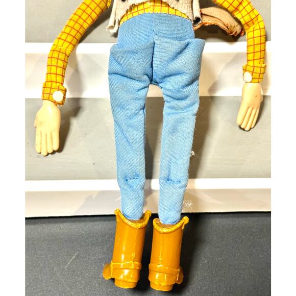 Vintage Toy Story Woody 11" Figure Doll DisneyPixar Burger King 1995 - Picture 7 of 9